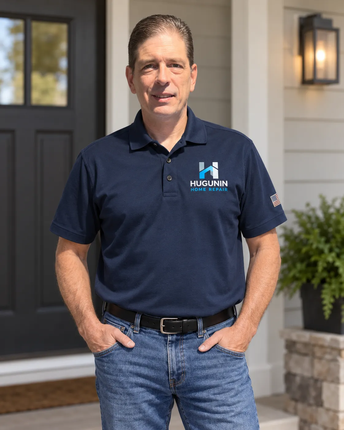 Richard Hugunin, owner of Hugunin Home Repair in Overland Park, KS